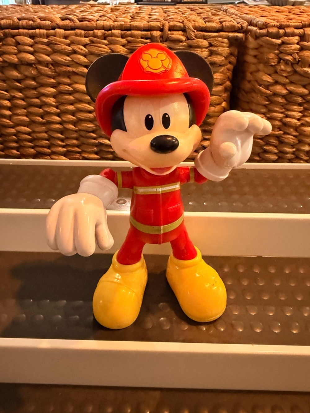 Disney Mickey Mouse Junior Firefighter 6” Posable Figure